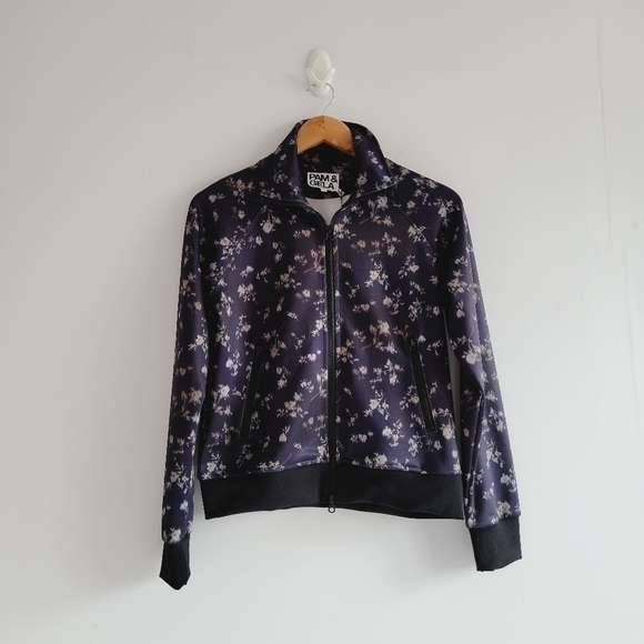 Pam and Gela Floral Track Jacket - Picture 1 of 10